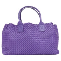 Bolso de compras grande Cabat de BOTTEGA VENETA de 2009, de piel napa con diseño Intrecciato