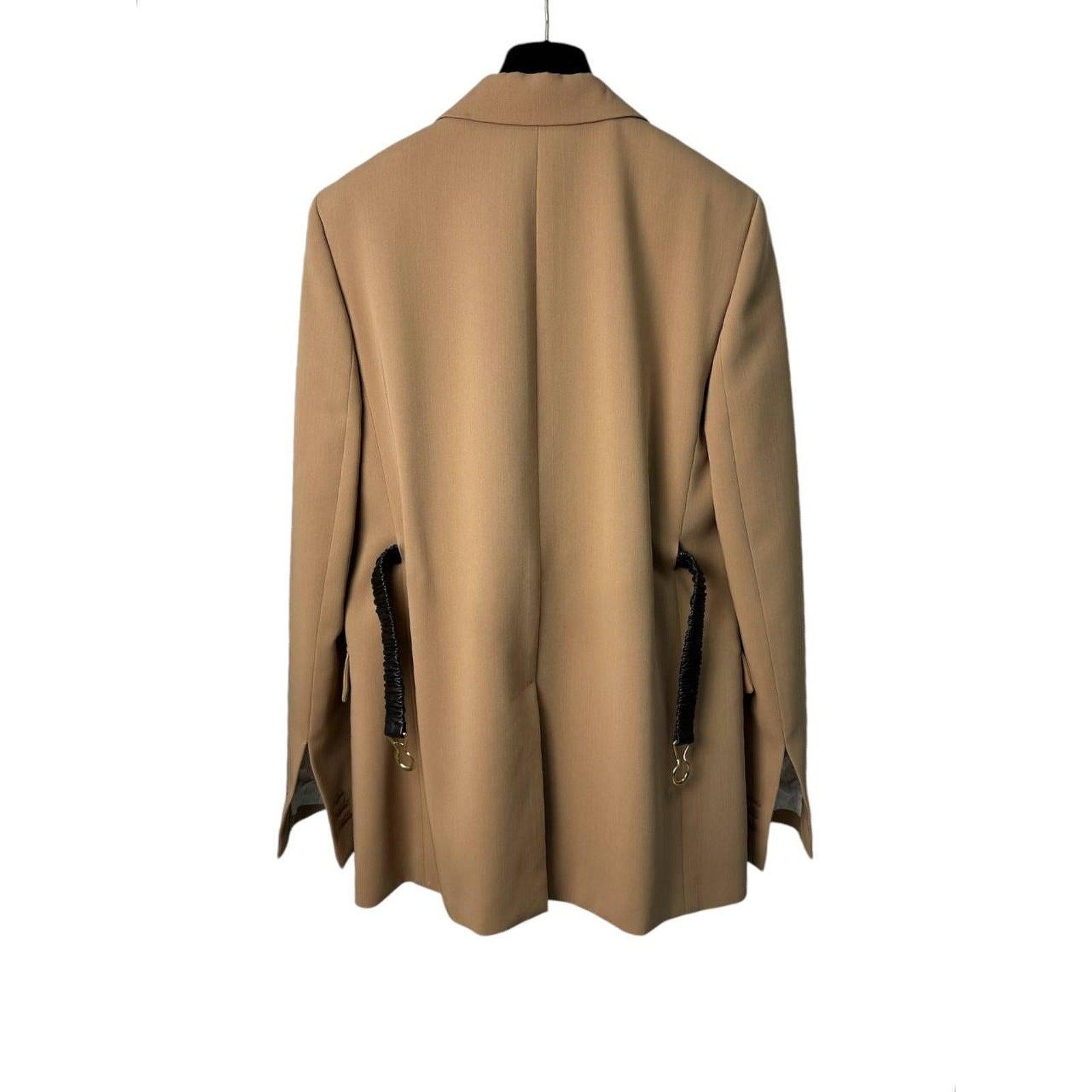 Bottega Veneta 2019 Beige Langarm Blazer Sz.40 im Angebot 1