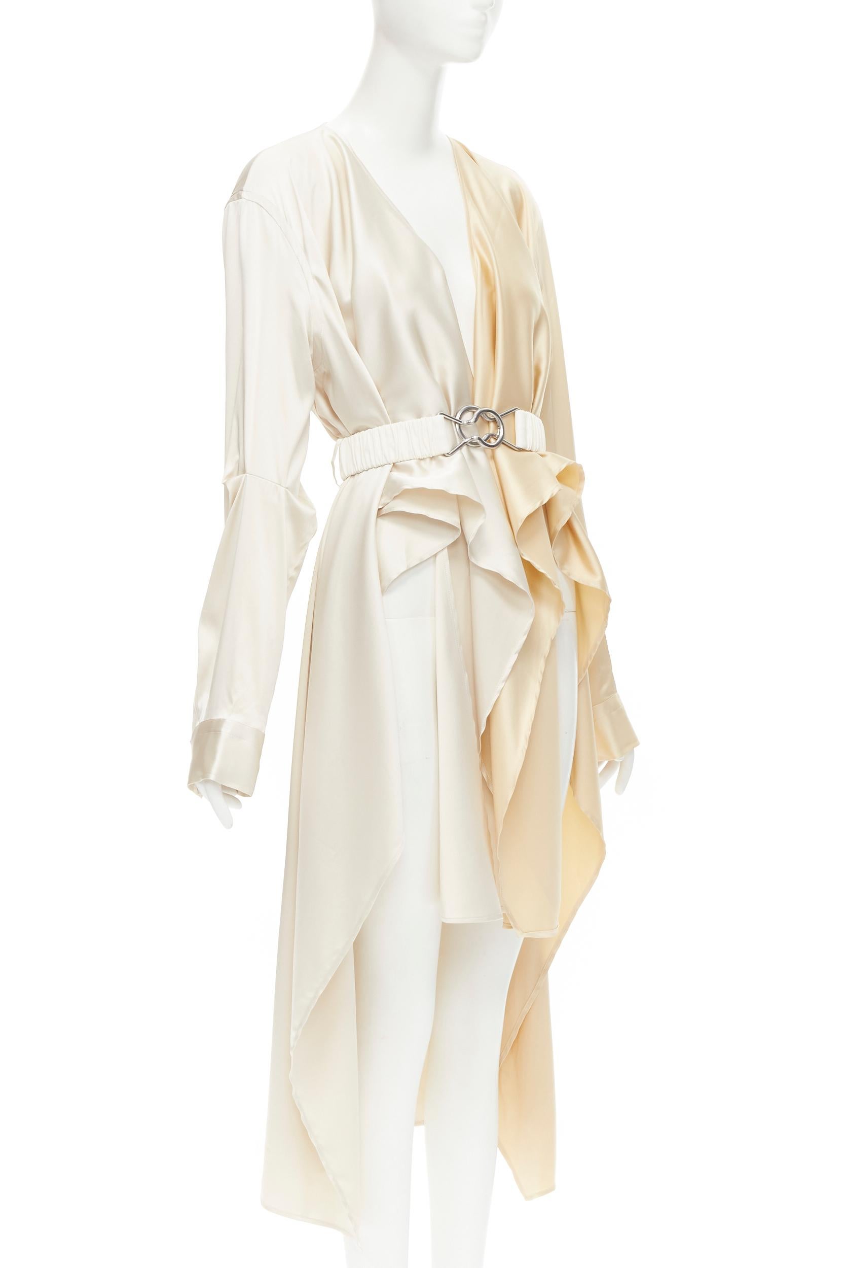 leather dressing gown