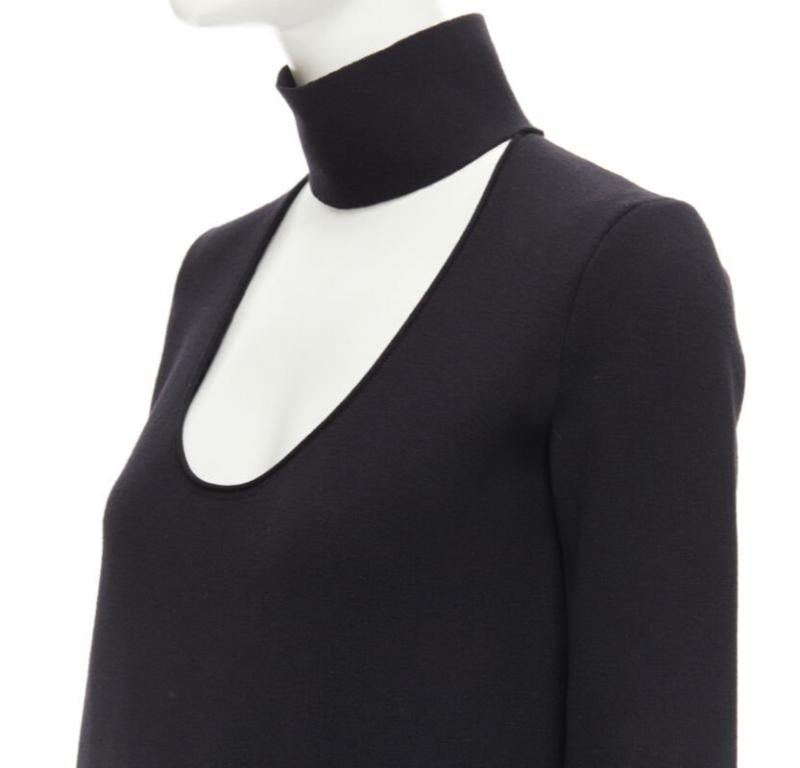 BOTTEGA VENETA Pasarela 2019 negro mezcla de lana gruesa vestido cuello recortado IT38 XS
Referencia: KEDG/A00046
Marca: Bottega Veneta
Diseñador: Daniel Lee
Model No: Pre Otoño 2019
Colección: Pasarela
Material: Viscosa, Lana
Color: Negro
Patrón: