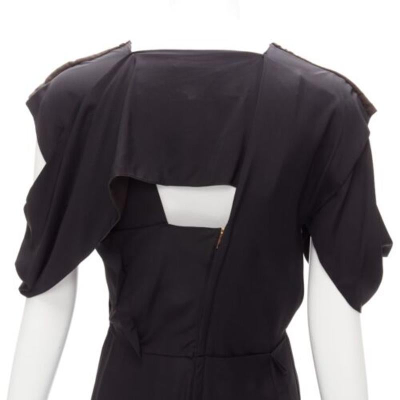 BOTTEGA VENETA 2020 noir intrecciato robe superposée à col carré IT38 XS
Référence : JACG/A00145
Marque : Bottega Veneta
Designer : Daniel Lee
Collection : Pré automne 2020
Matériau : Viscose
Couleur : Noir
Motif : Solide
Fermeture : Zip
Détails
