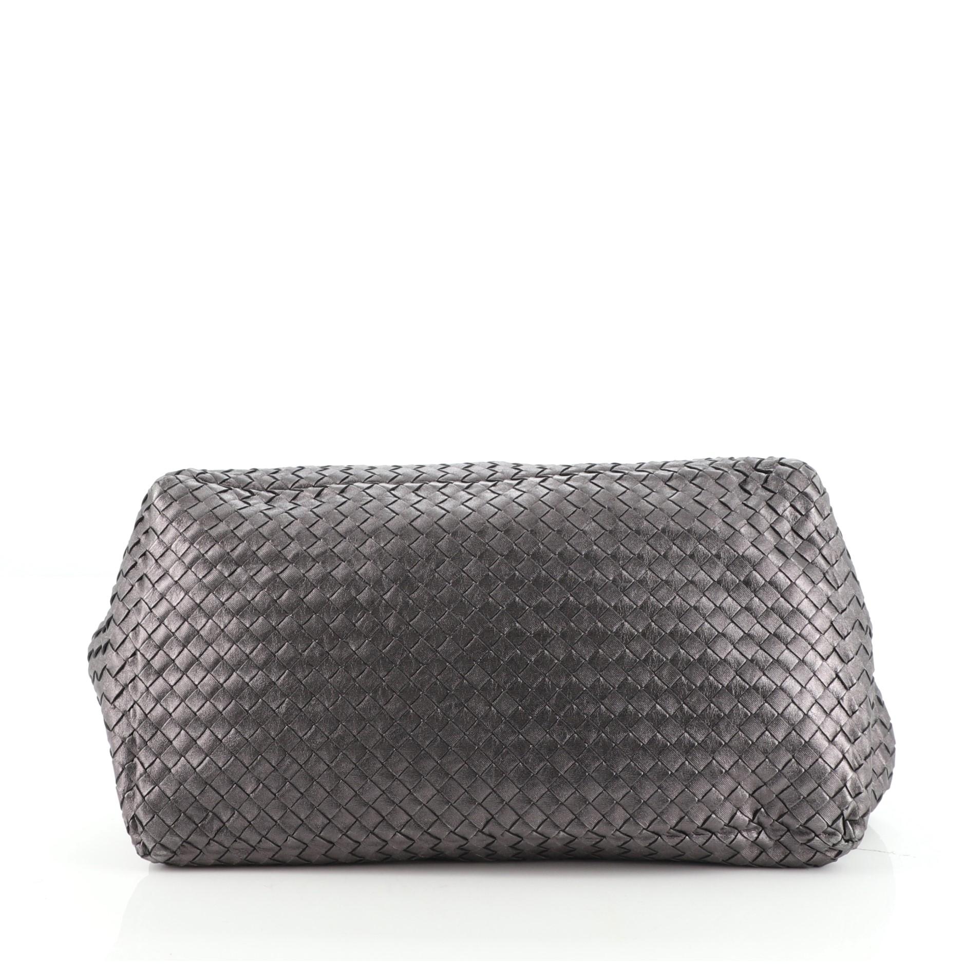 A-förmige Tragetasche Intrecciato Nappa von Bottega Veneta Medium für Damen oder Herren