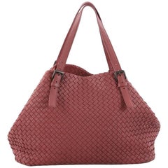Bottega Veneta A-Shape Tote Intrecciato Nappa Medium