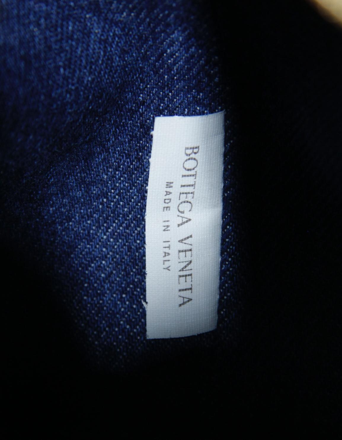 Mini sac Wallace Abysss/Indigo Intrecciato Bottega Veneta 8