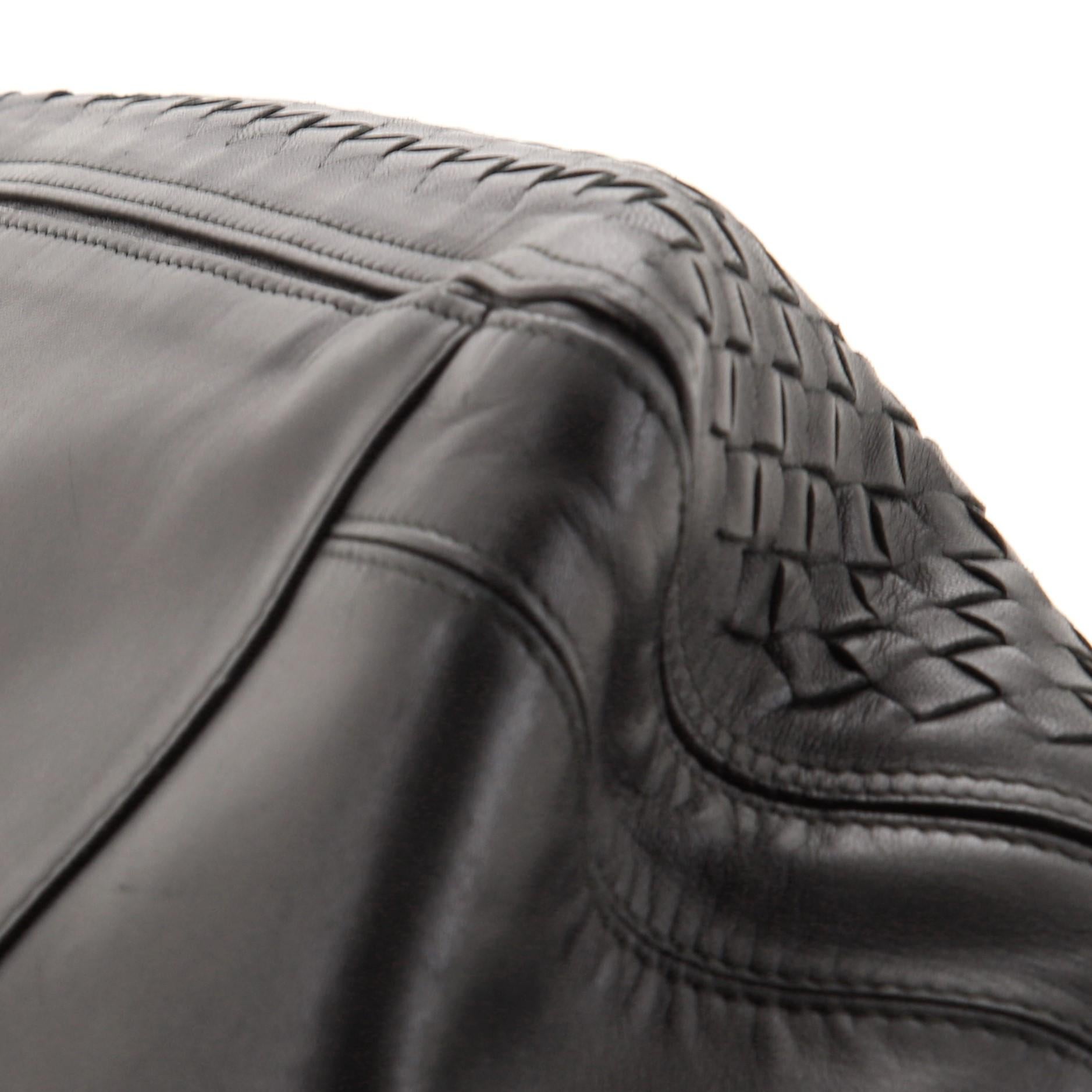 Bottega Veneta Accordion Chain Tote Leather and Intrecciato Nappa Medium 1