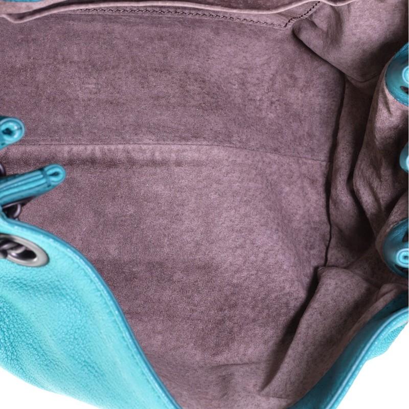 Umhängetasche Intrecciato Nappa Mini mit Akkordeonklappe und Kette von Bottega Veneta 1