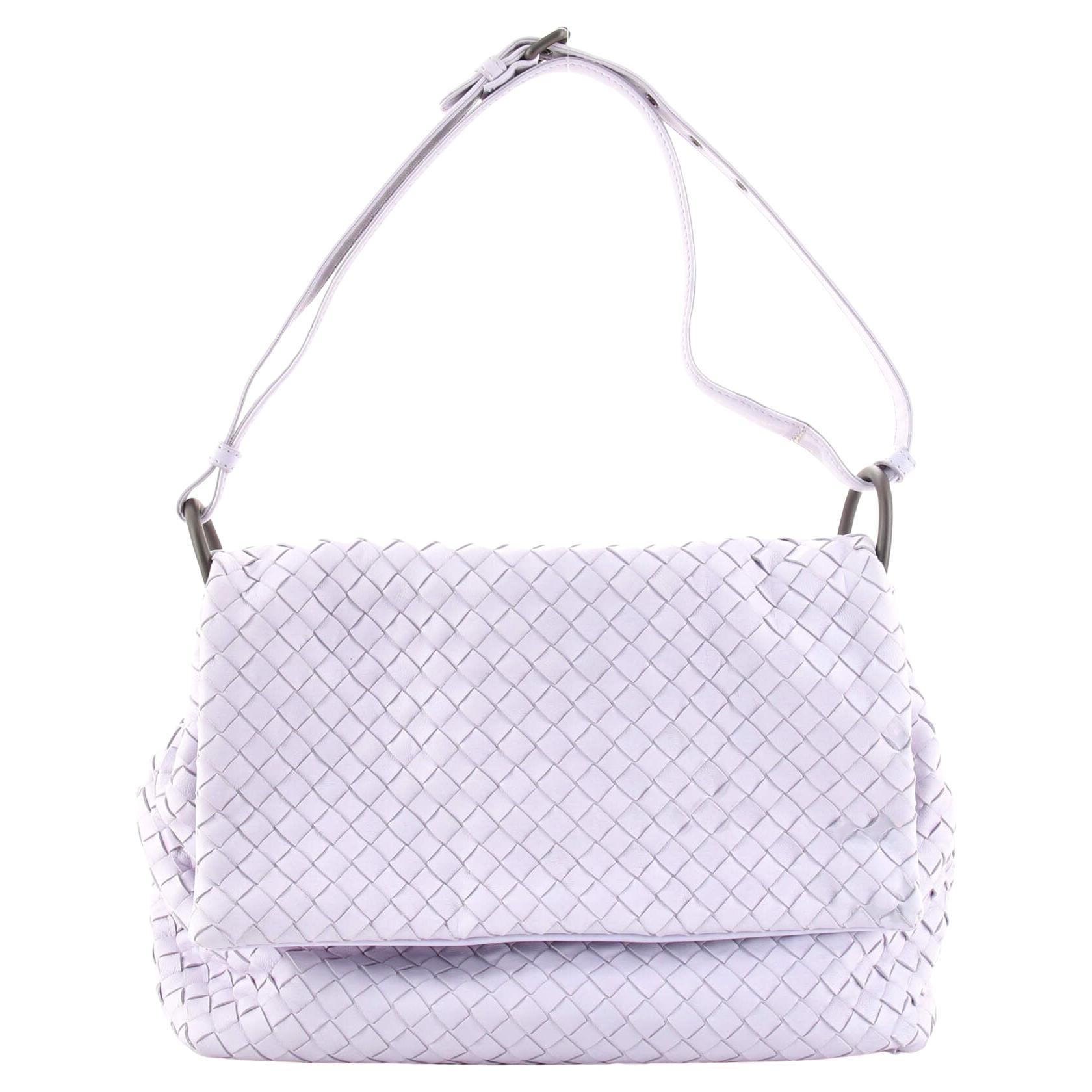 Bottega Veneta Red Intrecciato Parachute Bag