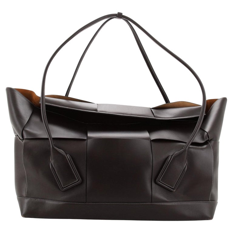 Bottega Veneta Arco Bag Maxi Intrecciato Leather Large at 1stDibs