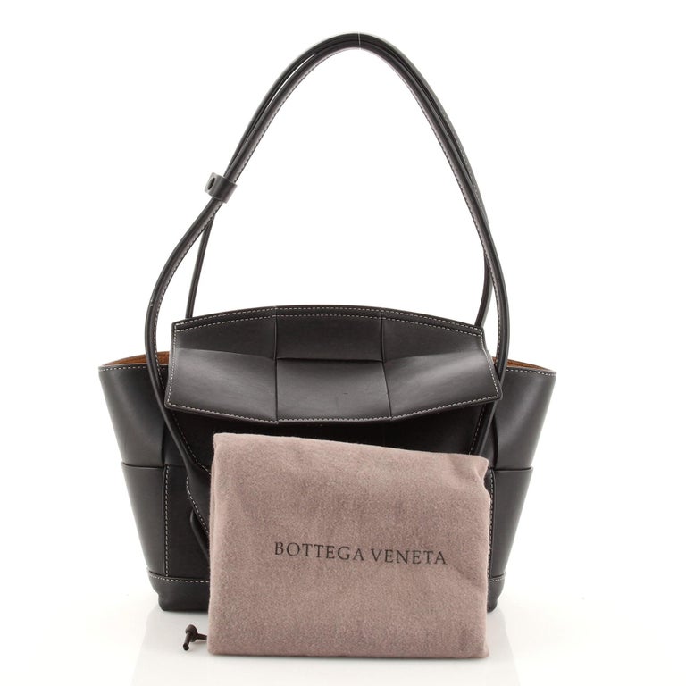 Bottega Veneta Arco Bag Maxi Intrecciato Leather Small at 1stDibs