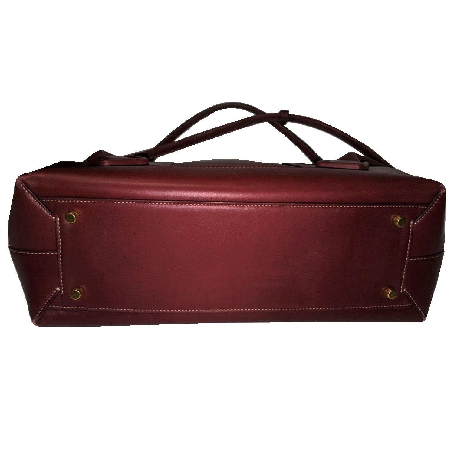 knot tote bordeaux