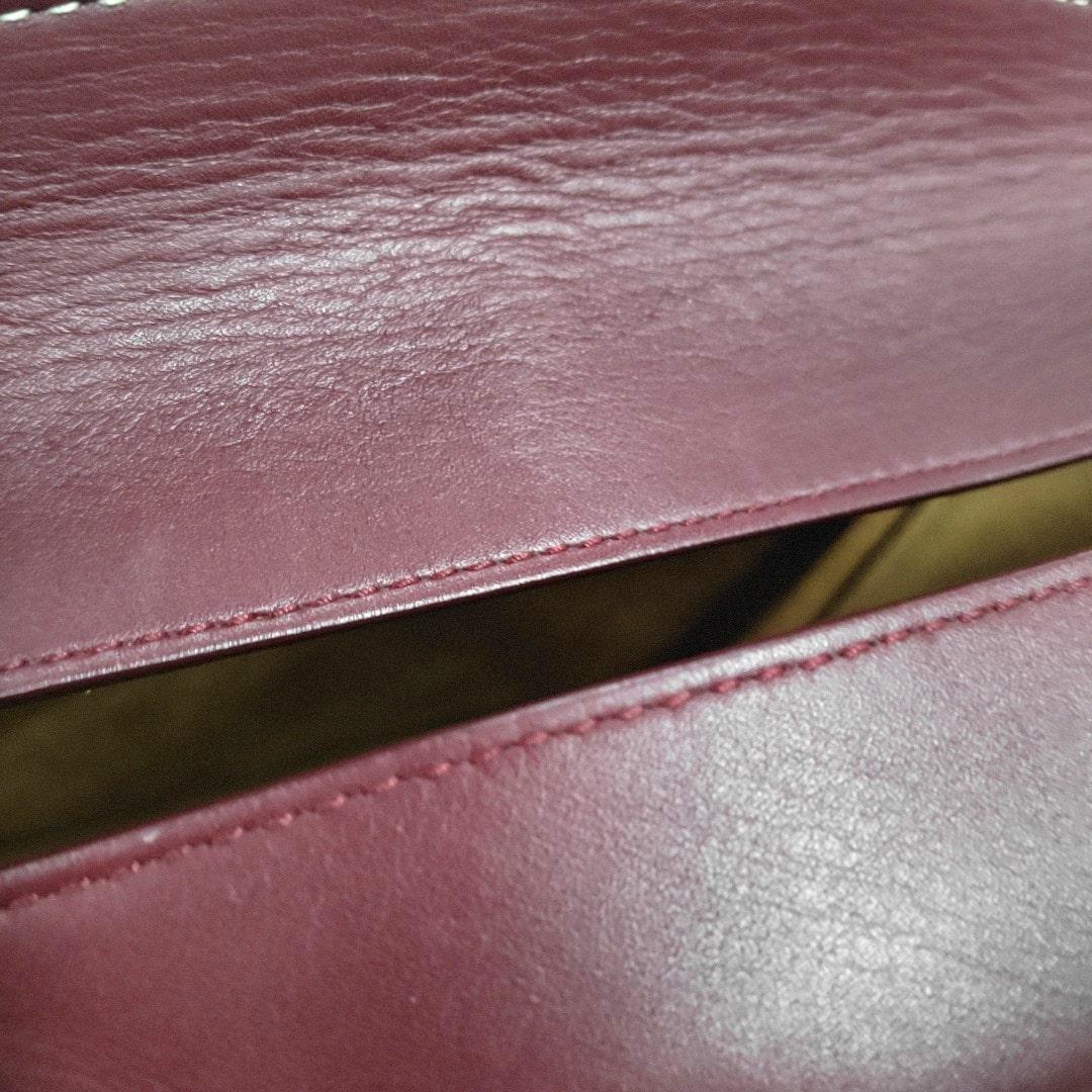 Bottega Veneta Arco Tote Bag Small Burgundy Leather 23cm 6