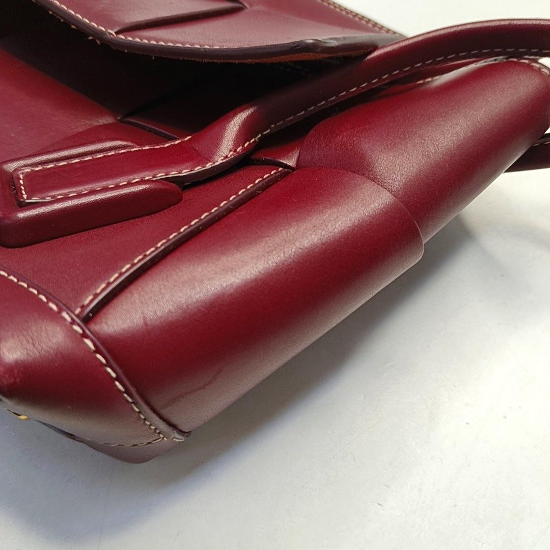 Bottega Veneta Arco Tote Bag Small Burgundy Leather 33cm 6