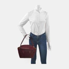 Bottega Veneta Arco Tote Bag Small Burgundy Leather 33cm