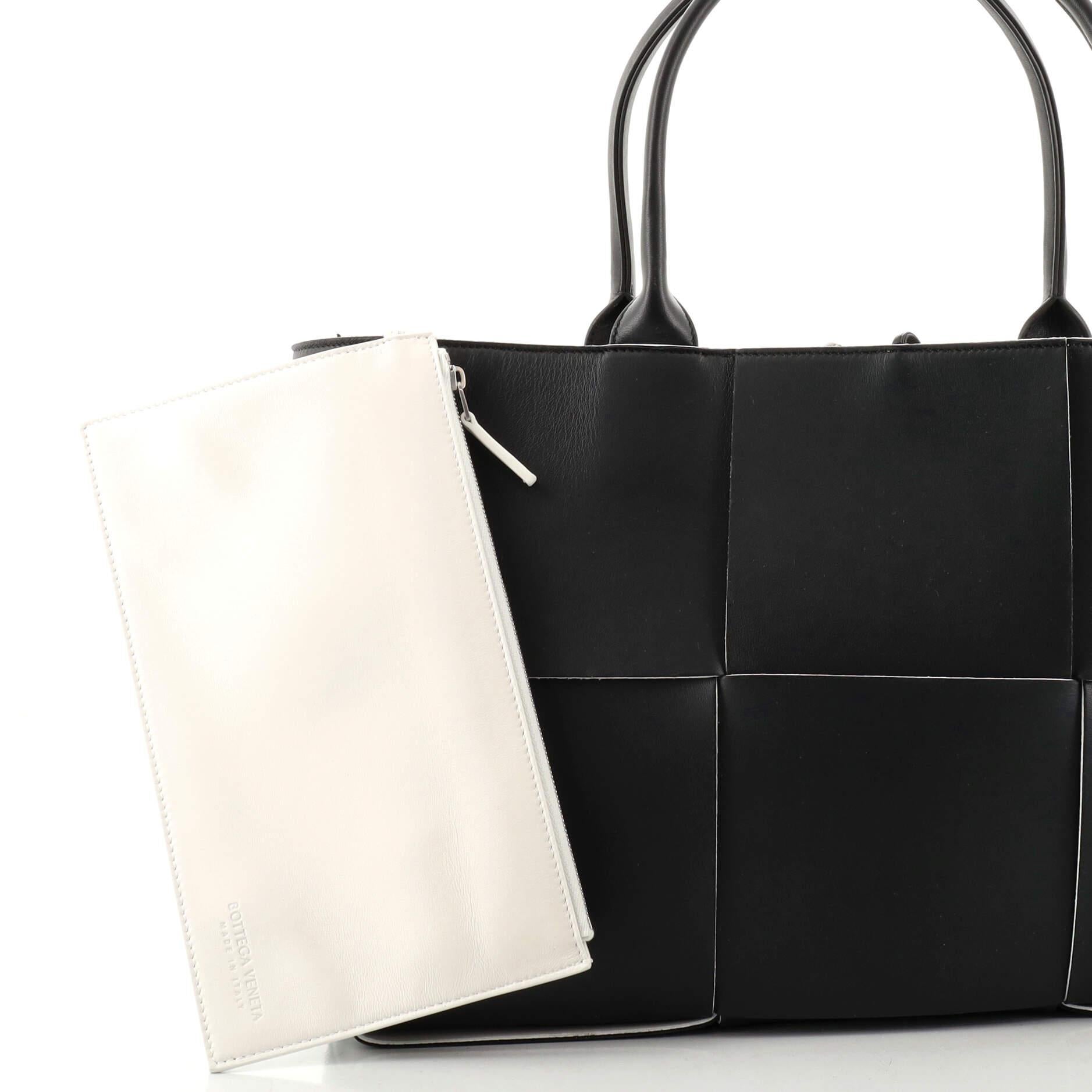 Bottega Veneta Arco Tote Maxi Intrecciato Leather Medium 2
