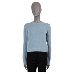 BOTTEGA VENETA baby blue cashmere 2019 ICON Sweater 40 S