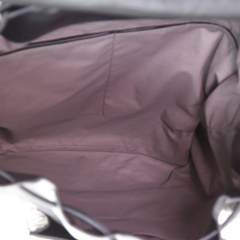 Bottega Veneta Backpack Leather with Intrecciato Large 1