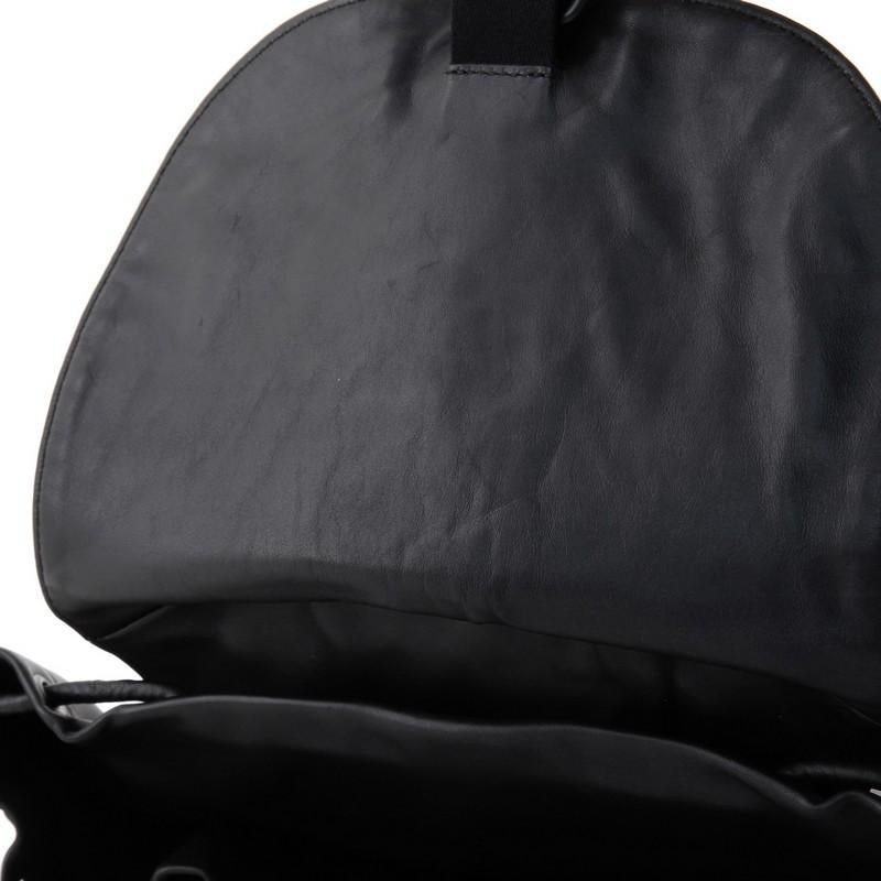 Bottega Veneta Backpack Leather with Intrecciato Large 3