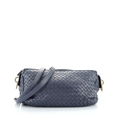 Bottega Veneta Baguette Zip Shoulder Bag Intrecciato Nappa Small