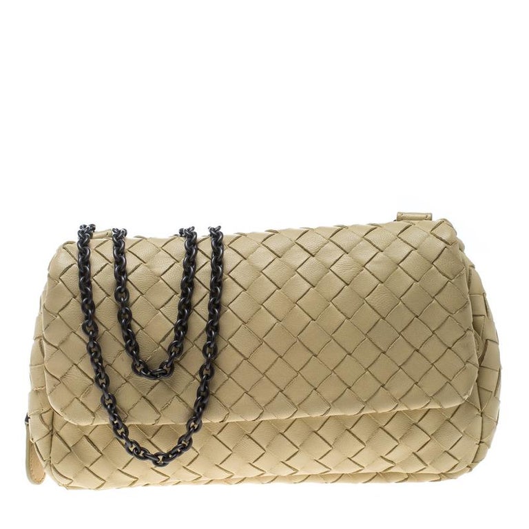 Bottega Veneta - Woman - Beige - Crossbody Bag