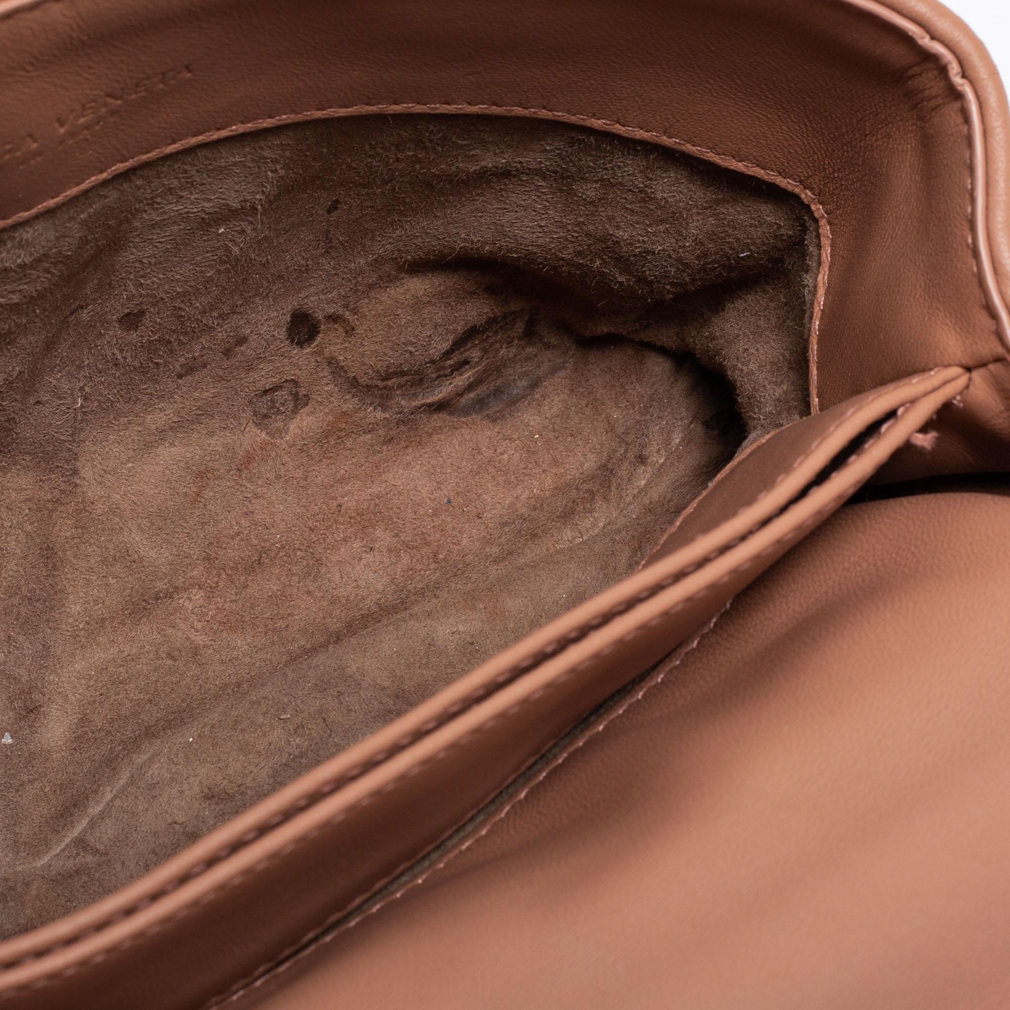 Bottega Veneta Beige Intrecciato Leather Olimpia Shoulder Bag 3
