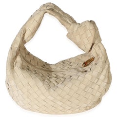 Bottega Veneta Beige Intrecciato Suede Teen Jodie