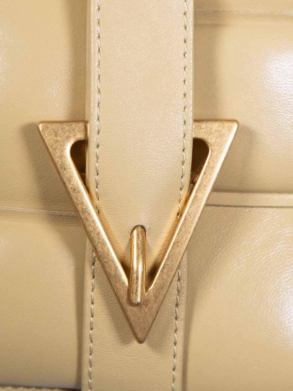 Bottega Veneta Beige Leather Padded Cassette Bag 2