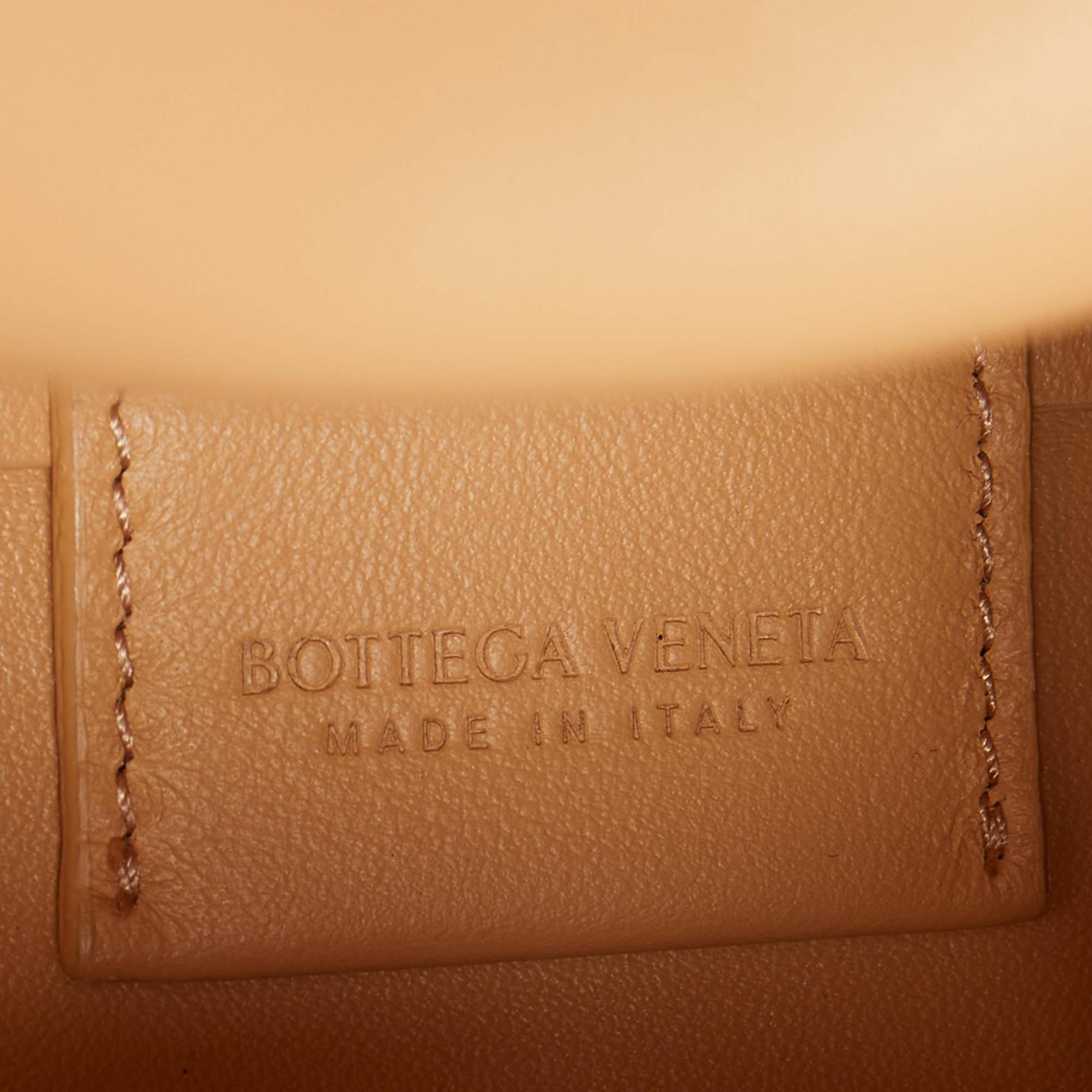 Bottega Veneta Beige Leather The Triangle Shoulder Bag 4
