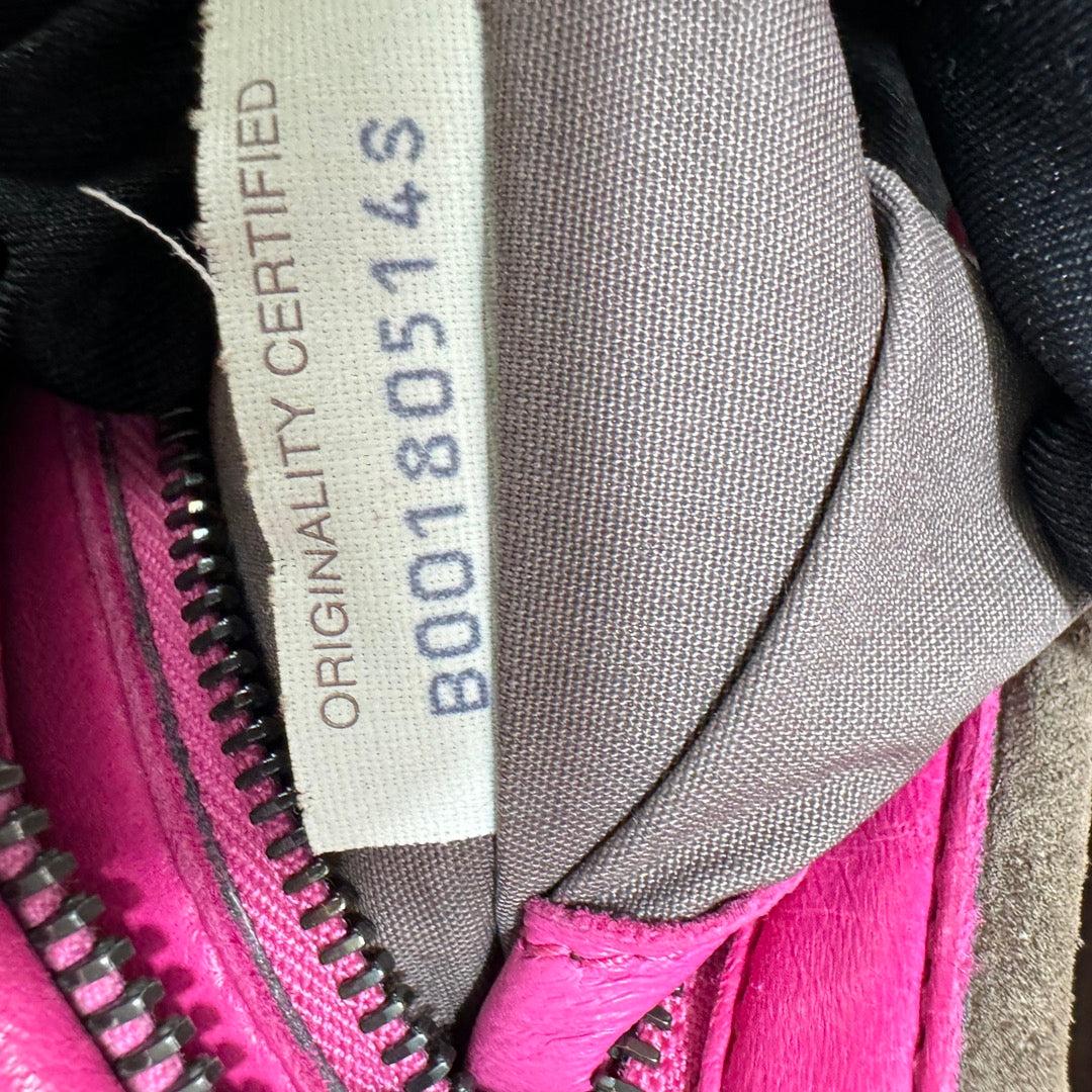 Bottega Veneta Belly Hobo Intrecciato Fuchsia Pink Nappa Leather Medium 16