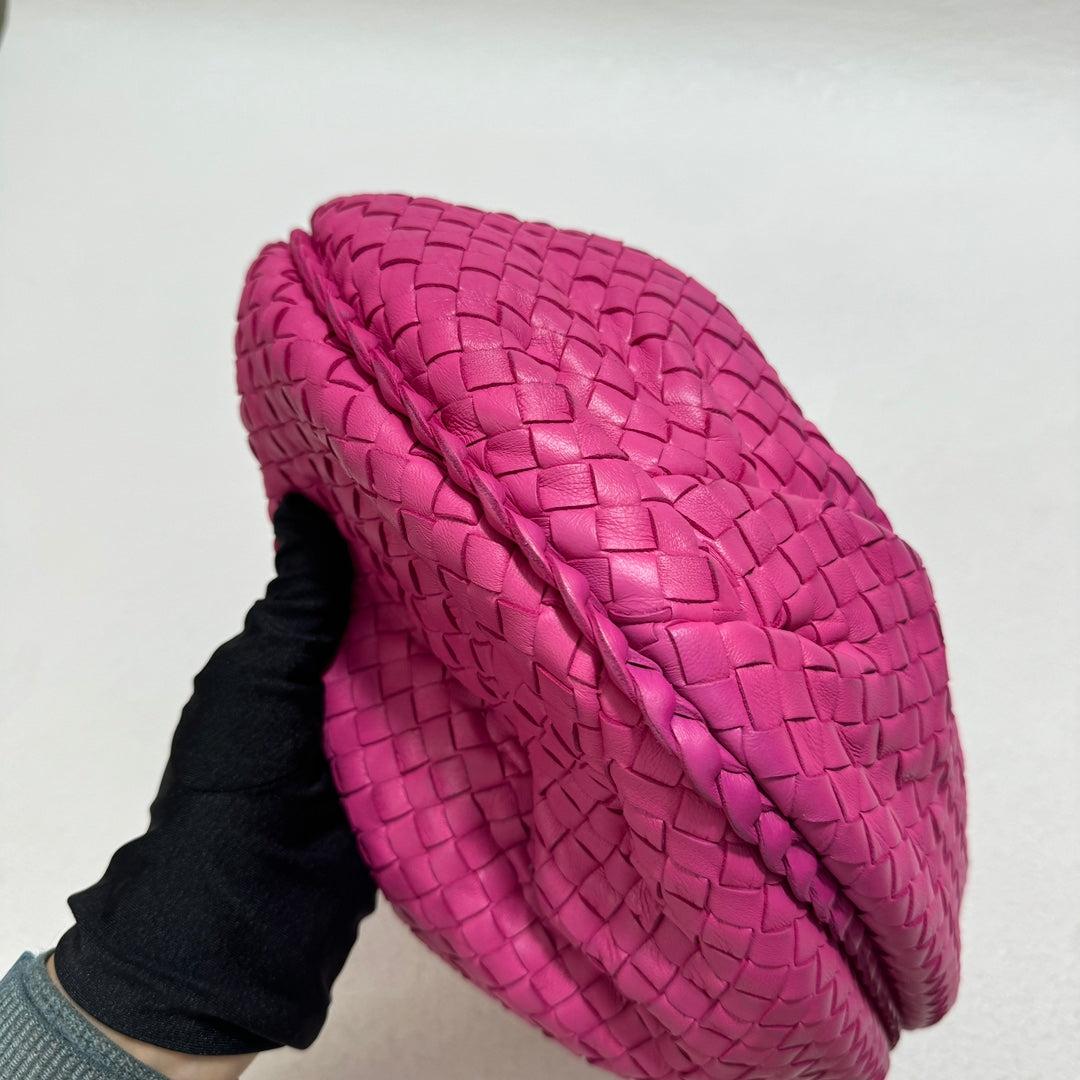 Bottega Veneta Belly Hobo Intrecciato Fuchsia Pink Nappa Leather Medium 2