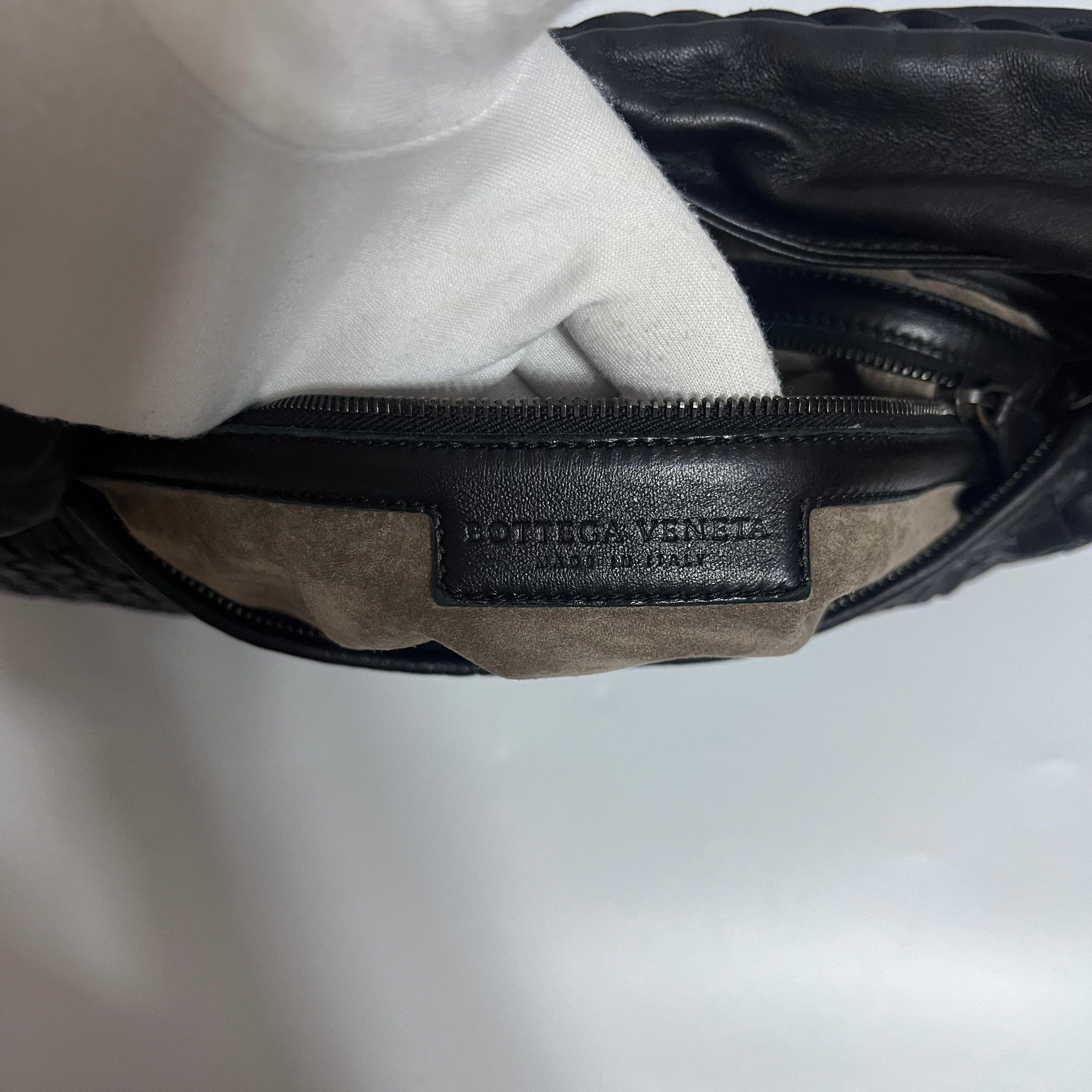 Bottega Veneta Belly Hobo Intrecciato Black Large 50cm For Sale 7