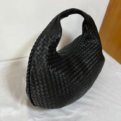 Bottega Veneta Belly Hobo Intrecciato Black Large 50cm