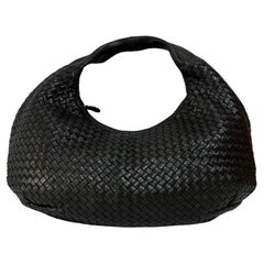 Bottega Veneta Belly Hobo Intrecciato Black Large 50cm