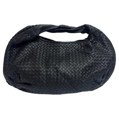 Bottega Veneta Belly Hobo Intrecciato Black Large 50cm