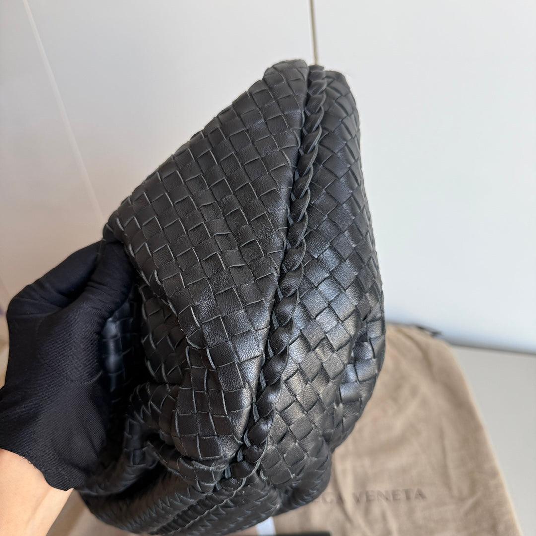 Bottega Veneta Belly Hobo Intrecciato Black Large 53cm NEVER WORN 9