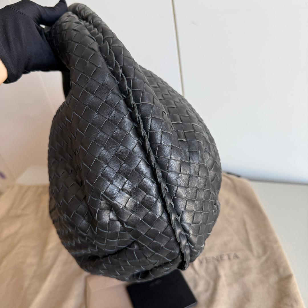 Bottega Veneta Belly Hobo Intrecciato Black Large 53cm NEVER WORN 5