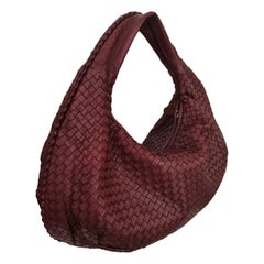 Bottega Veneta Belly Hobo Intrecciato Burgundy Ancora Red Medium 45cm