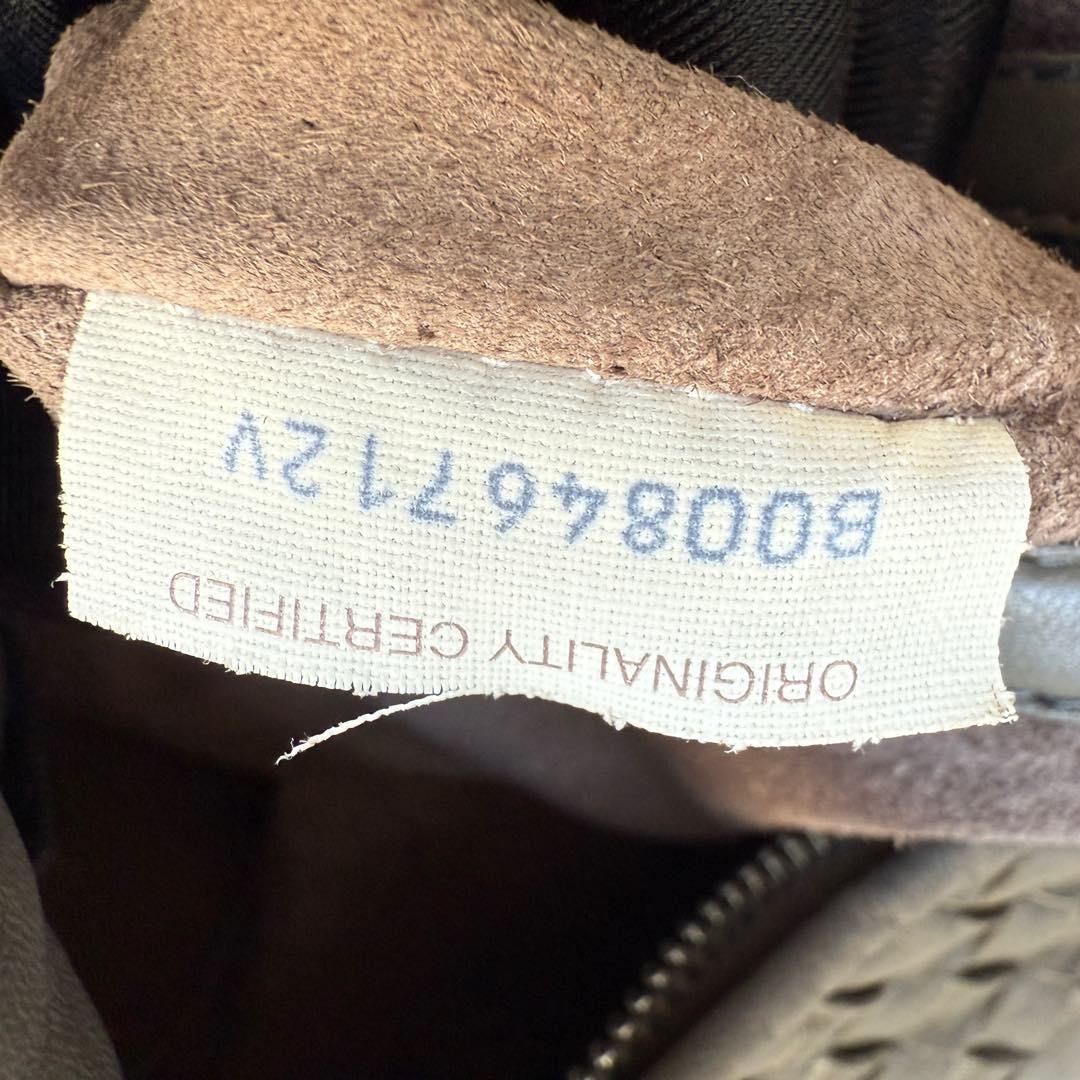 Bottega Veneta Vientre Hobo Intrecciato Piel Gris Mediana 40cm en venta 15