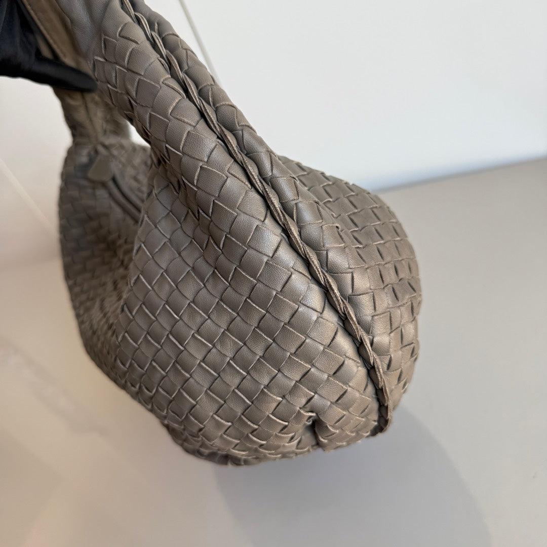 De las mujeres Bottega Veneta Vientre Hobo Intrecciato Piel Gris Mediana 40cm en venta