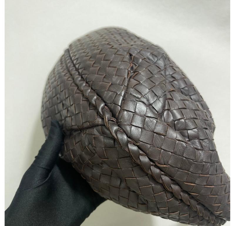 Bottega Veneta Belly Hobo Intrecciato in pelle di agnello marrone latte Borsa media 8