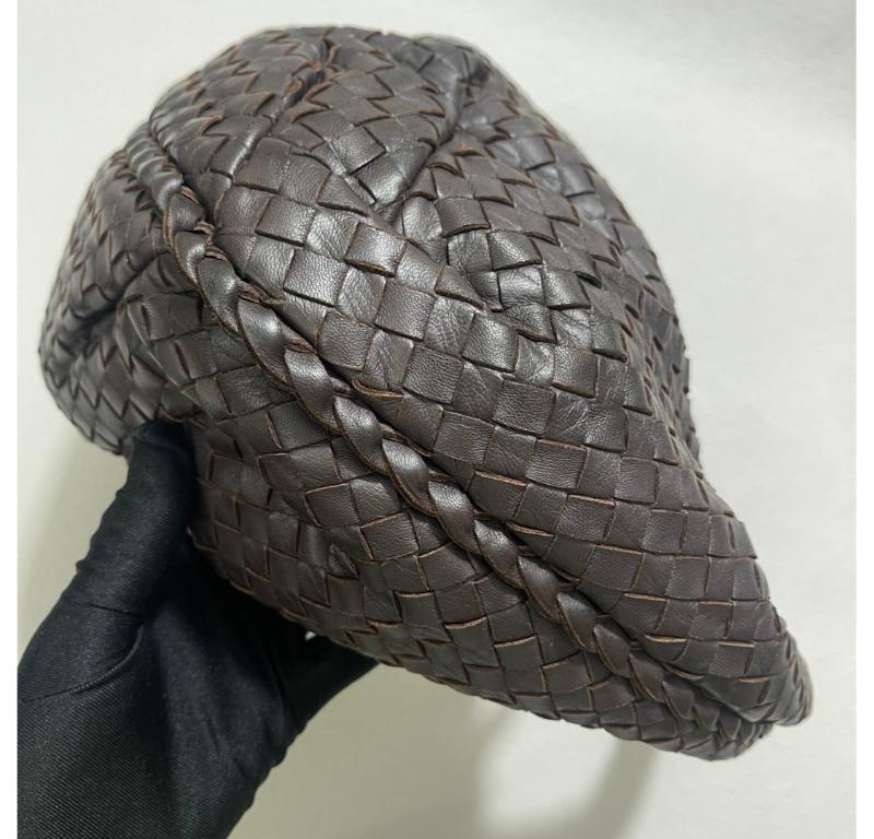 Bottega Veneta Belly Hobo Intrecciato in pelle di agnello marrone latte Borsa media 9