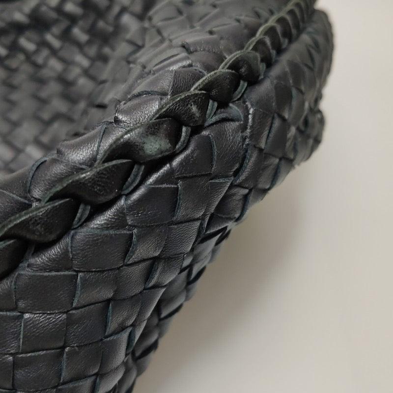 Bottega Veneta Vientre Hobo Intrecciato Piel Negro Grande 55cm en venta 9