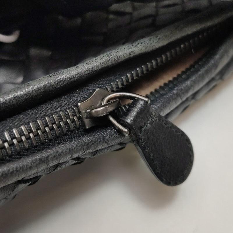 Bottega Veneta Vientre Hobo Intrecciato Piel Negro Grande 55cm en venta 3