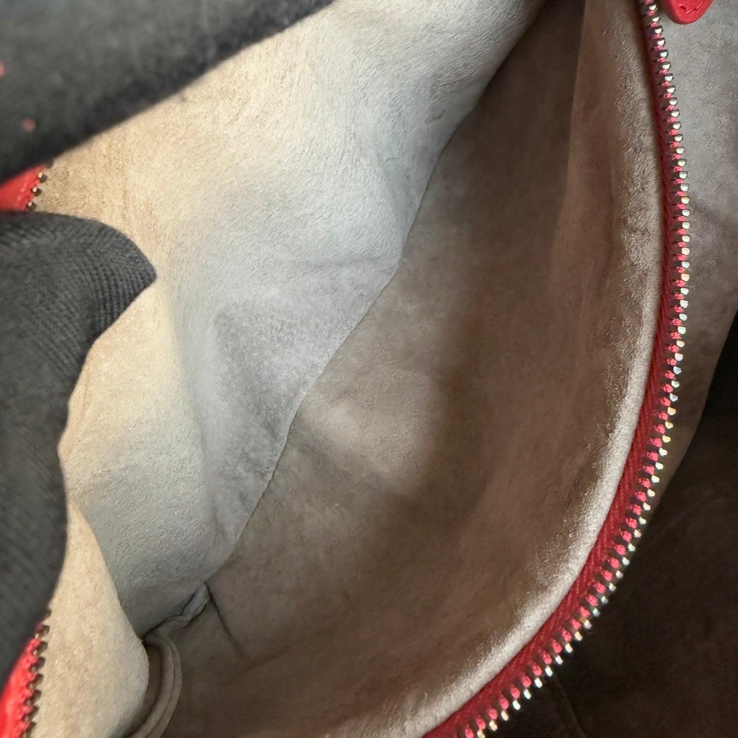 Bottega Veneta Belly Hobo Intrecciato Red Medium 40cm For Sale 14