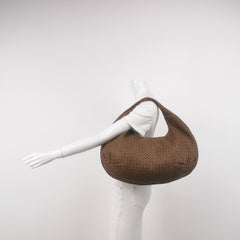 Bottega Veneta Belly Hobo Milk Chocolate Brown Maxi 50cm Intrecciato Leather