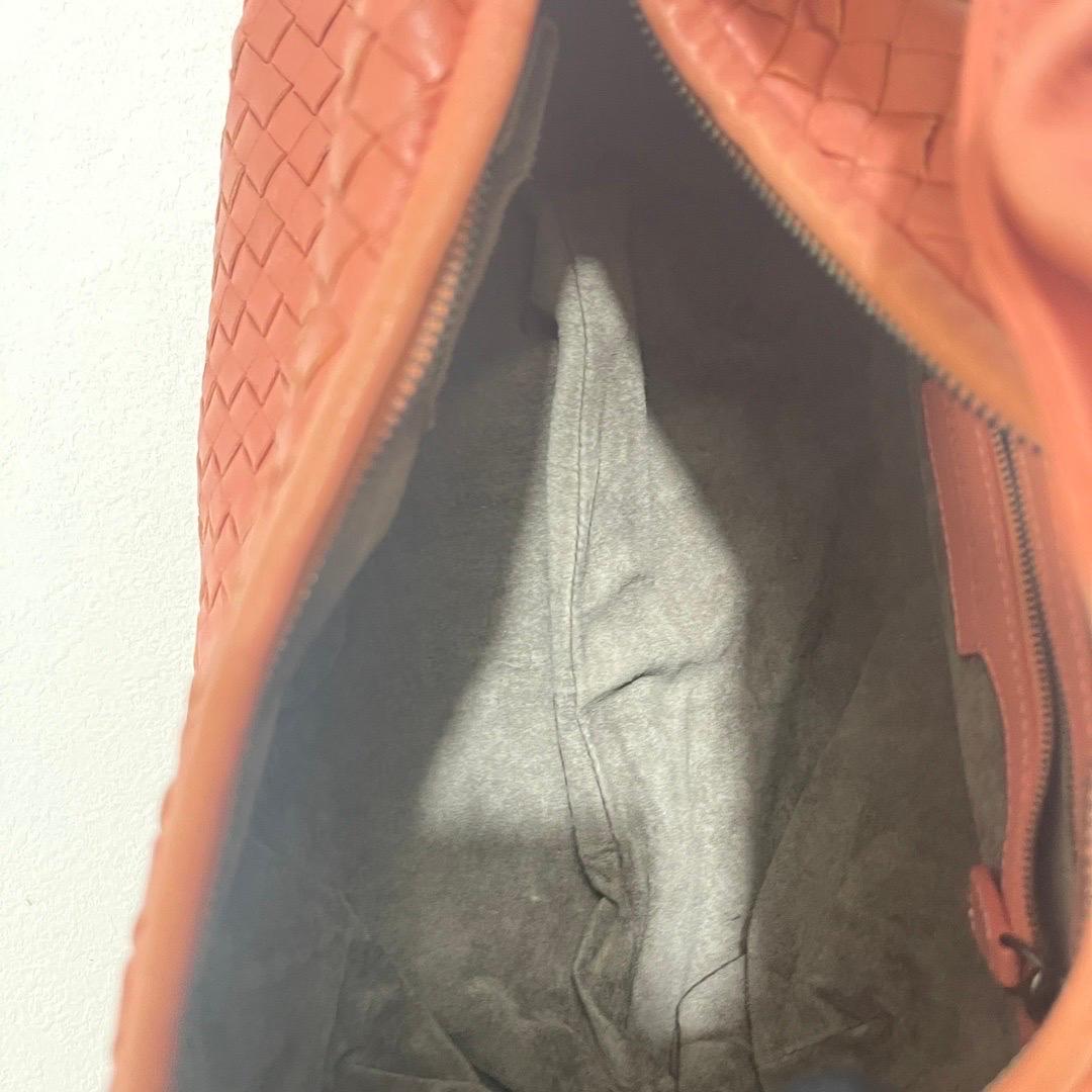 Bottega Veneta Belly Hobo Small Coral Orange 40cm Lambskin Leather 8