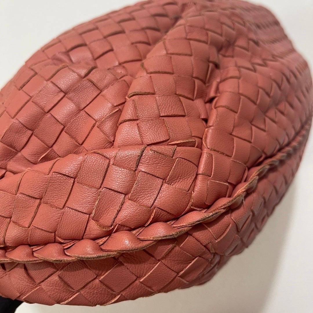 Bottega Veneta Belly Hobo Small Coral Orange 40cm Lambskin Leather 3