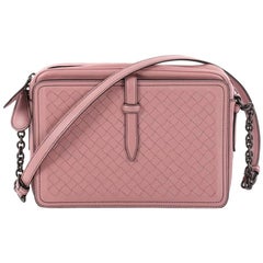 Bottega Veneta Belt Flap Camera Bag Intrecciato Nappa Small