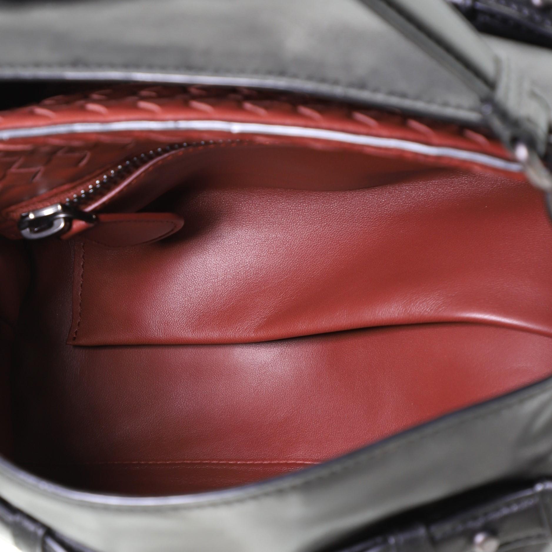 Bottega Veneta Belted Double Sided Top Handle Bag Leather Medium 1