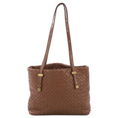 Bottega Veneta Belted Tote Intrecciato Nappa Medium