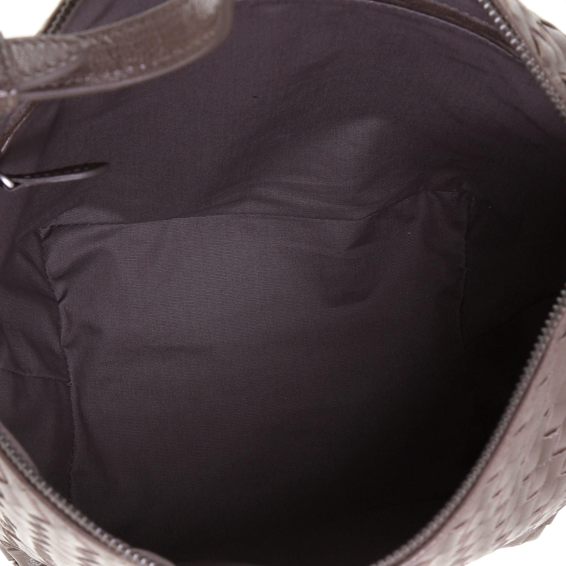 Bottega Veneta Belted Zip Bucket Bag Intrecciato Nappa Small 1